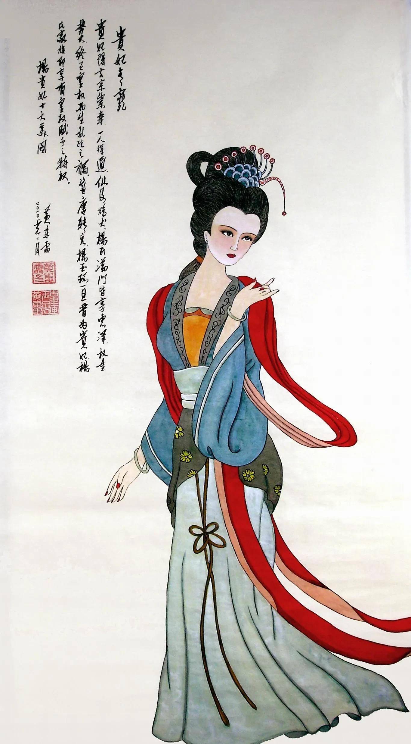 中国古代四大美女之杨玉环杨贵妃