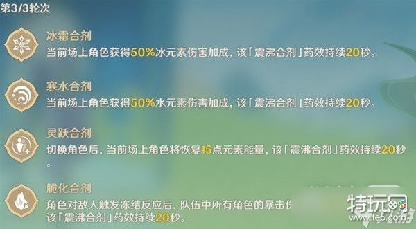 《原神》3.6合剂演进全关卡满奖励通关攻略一览