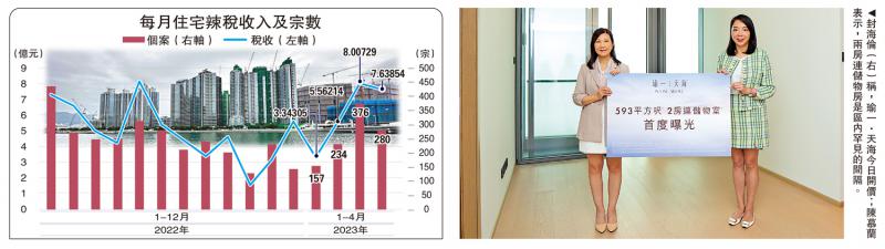 楼市交投转淡 上月辣税宗数跌25%