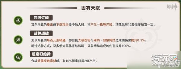 《原神》艾尔海森一图流培养指南一览