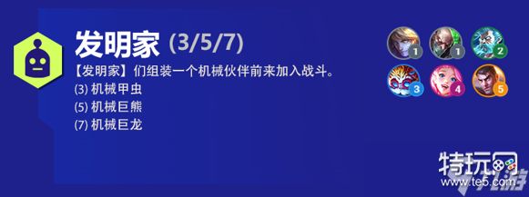 云顶之弈s6发明家阵容出装羁绊效果介绍