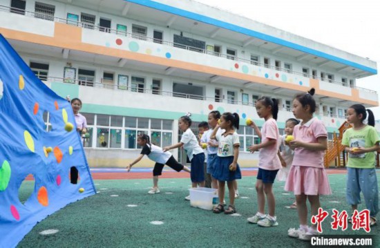 安徽肥西：幼儿暑托班 快乐过暑假