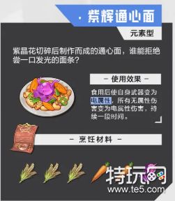 晶核食谱大全2023