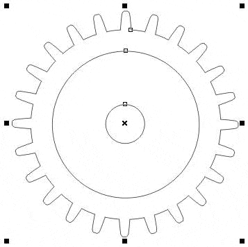 怎么用coreldraw x8绘制质感立体齿轮，coreldraw x8好用吗