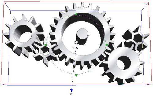 怎么用coreldraw x8绘制质感立体齿轮，coreldraw x8好用吗