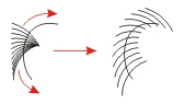 coreldraw x4旗袍怎么画(coreldraw制作工笔画)