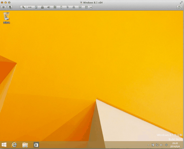 VMware Fusion 10 Mac 虚拟安装WIN8 系统教程