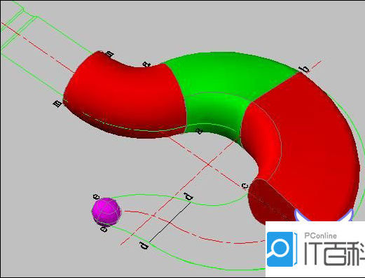 AutoCAD 2007放样如何制作三维吊钩的方法介绍