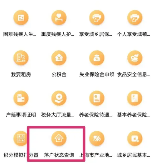 仅提供通过一网通办落户人员查询