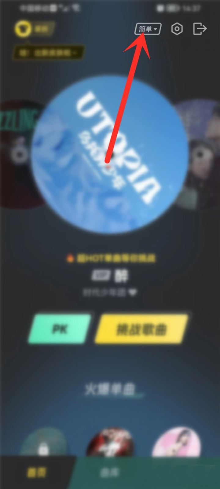 qq音乐弹窗设置